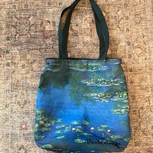 Claude Monet Waterlilies Tote